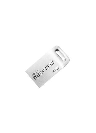 Usb-накопитель mibrand ant flash drive 3.2 64gb gen1 usb flash drive 3.2 steel