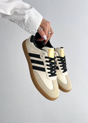 Кросівки adidas wmns samba og 'cream white sand strata'