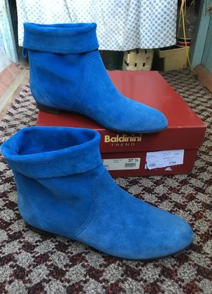 Ботинки голубые baldinini