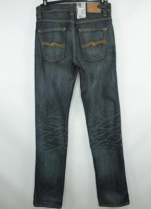 Якісні джинси nudie jeans slim jim org winter shades denim jeans