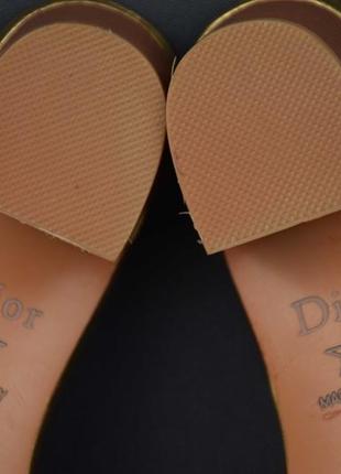 Christian dior dway вьетнамки шлепанцы женские кожаные имталия оригинал 39 р/25 см9 фото