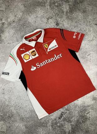 Мужское поло puma ferrari scuderia f1 team replica 2014