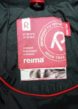 Куртка зимня фирмы reima на 4 года 104 см2 фото