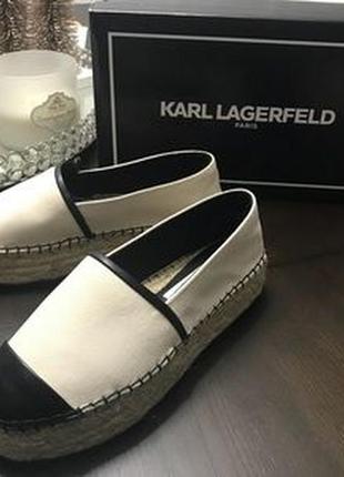 Эспадрильи karl lagerfeld, оригинал