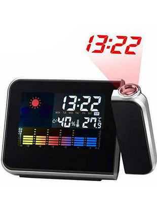 Годинник-метеостанція kronos ds-8190 чорний