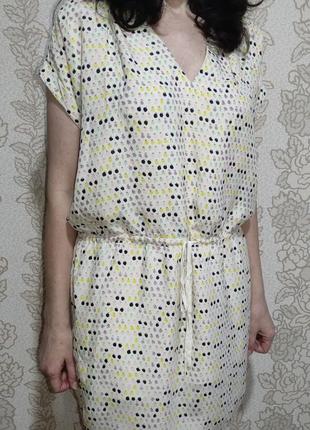 Шелковое платье / платье kookai (100% шелк)7 фото