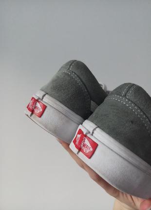 Натуральні повністю замшеві кеди vans 39/устілка 25см8 фото