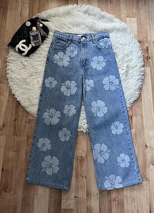 Джинсы прямые zara