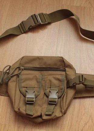 Тактична сумка на пояс органайзер туристична