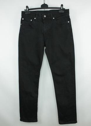 Якісні джинси levi's 511 slim fit black denim jeans3 фото