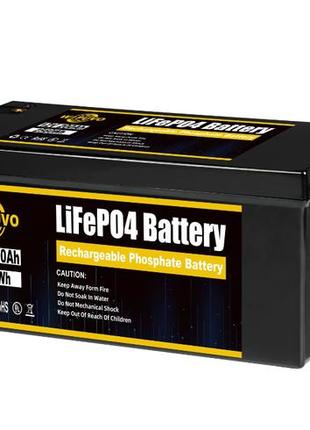 Литий-железо-полимерная аккумуляторная батарея wipuvo 12200 lifepo4 12 в 200 ah (wi12200-s)2 фото