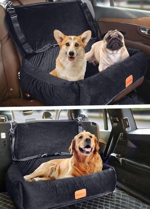 Автокресло для собак bochao для собак больших и средних размеров, задние сиденья для собак5 фото
