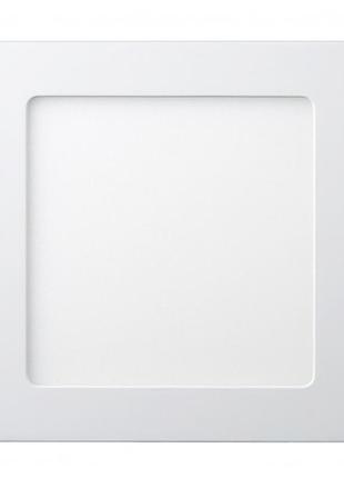 Панель світлодіодна lezard квадратна-12вт накладна (174x174) 4200k, 950 люмен