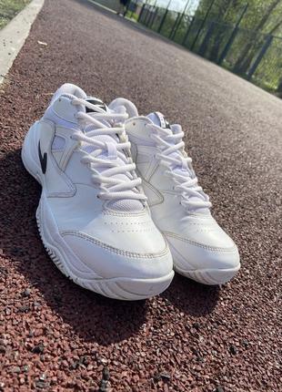 Оригинальные кожаные кроссовки для тенниса nike court lite 2, р42.5/28см,ne wilson adidas2 фото