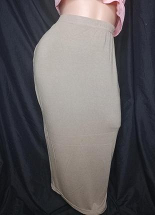 Легкая юбка миди