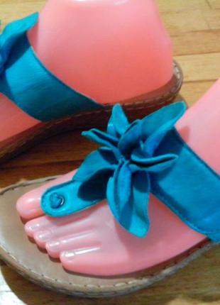 Рр 39-25,2 см ексклюзив зручні стильні яскраві шльопанці від gosoft шкіра