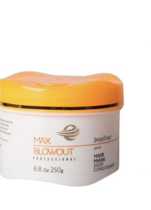 Max blowout brazil nut hair mask