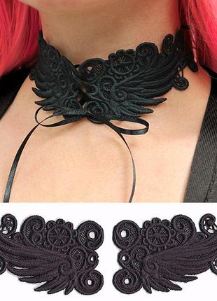 Чокер в стиле хэллоуин. украшения в стиле halloween, аксессуар на хэллоуин.