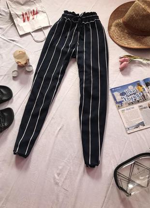 Модні штани в смужку zara4 фото