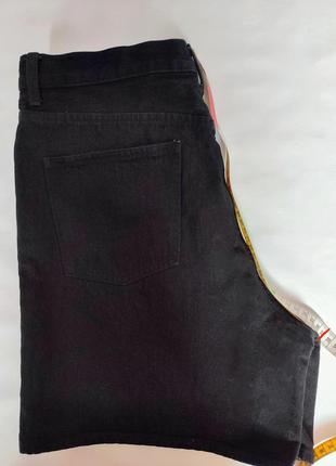 Шорти джинсові чорні uniqlo jeans шорти жіночі джинсові чорного кольору uniqlo шорти жіночі9 фото
