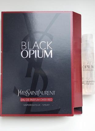Парфумована вода yves saint laurent black opium over red