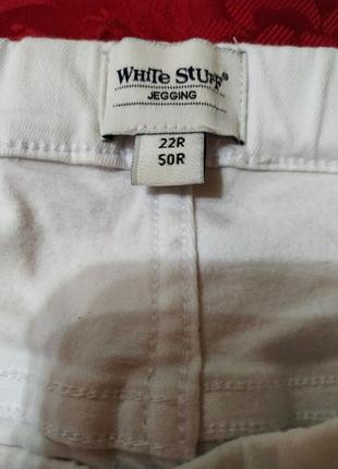 Брюки джинси штани вкорочені батал від white stuff3 фото