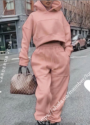 💜костюм жіночий теплий,на флісі 💜42-44, 44-46