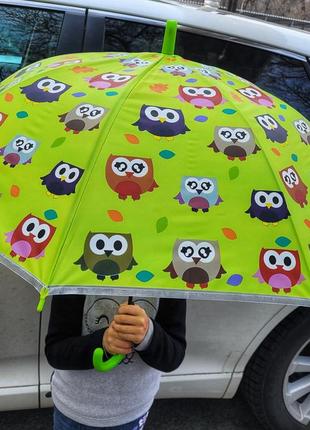 Детский цветной зонтик совы bt-cu-00286 фото