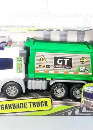 Машинка, сміттєвіз 666-4b інерц.муз.світ.