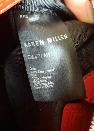 Сумочка красотка бренда karen millen оригинал9 фото