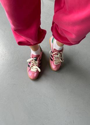 Adidas gazelle gucci розовые замшевые кеды адидас газель вьетнам премиум5 фото