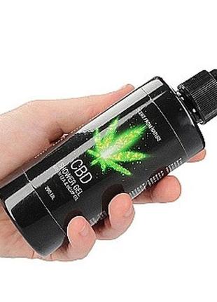 Набор для ванны (гель, пена и спрей)cbd care set - green tea & hemp oil