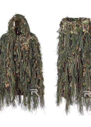 Маскувальний камуфляжний 3d костюм для полювання aolikes no18812 фото