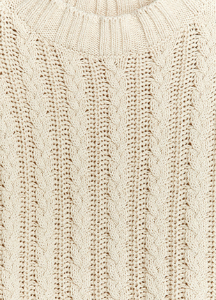 Коттоновый свитер джемпер arket 12156836 фото