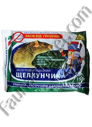 Щелкунчик 100г гранулы мумифицирующие против грызунов - 100г