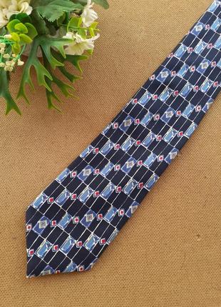 Шелковый галстук cooper stone Англия, шелк,69