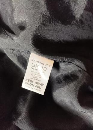 Брендовий стильний жіночий чорний піджак/жакет з кишенями, на один гудзик, від warehouse5 фото