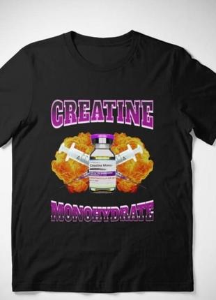 🏋🏻‍♀️футболка «creatine monohydrate» - найпопулярніша колекція