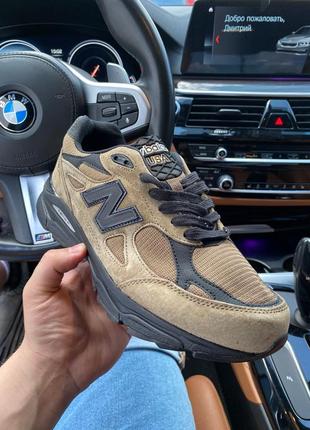 Кроссовки new balance black brown