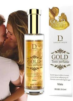 Інтимні парфуми-феромони для чоловіків з золотим порошком 29 мл
