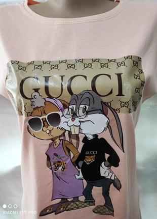 Футболка в стиле gucci5 фото