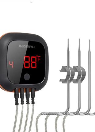 Цифровой беспроводной термометр для мяса 4 щупа inkbird №1046