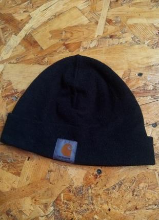 Флисовая бини шапка carhartt