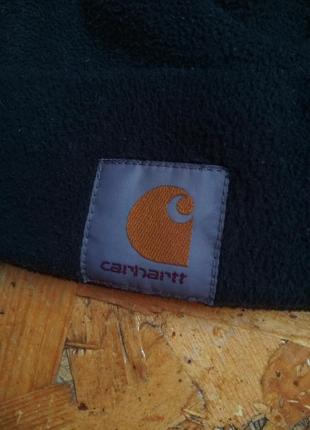 Флисовая бини шапка carhartt2 фото