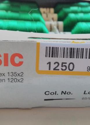 Нитки для машинної вишивки набір 10 шт. madeira classik no 40/1000м віскоза 100% пр-во німеччина.2 фото