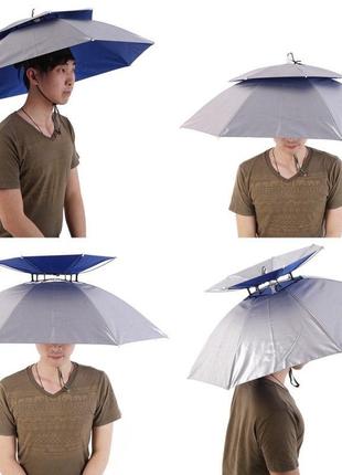 Зонтик шляпа 80 см vktech №4175 фото