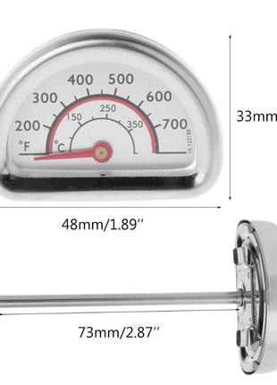 Термометр для гриля й барбекю ootdty no00342 фото