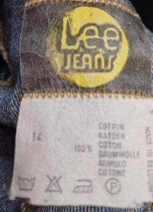 Куртка детская джинсовая lee jean's 
made in belgium розмір 142 фото