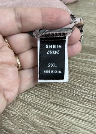 Блузка блуза р 52 бренд "shein"4 фото