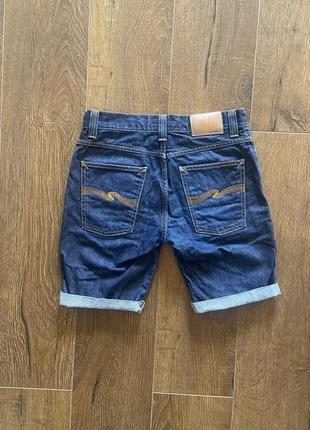 Джинсовые шорты nudie levi’s